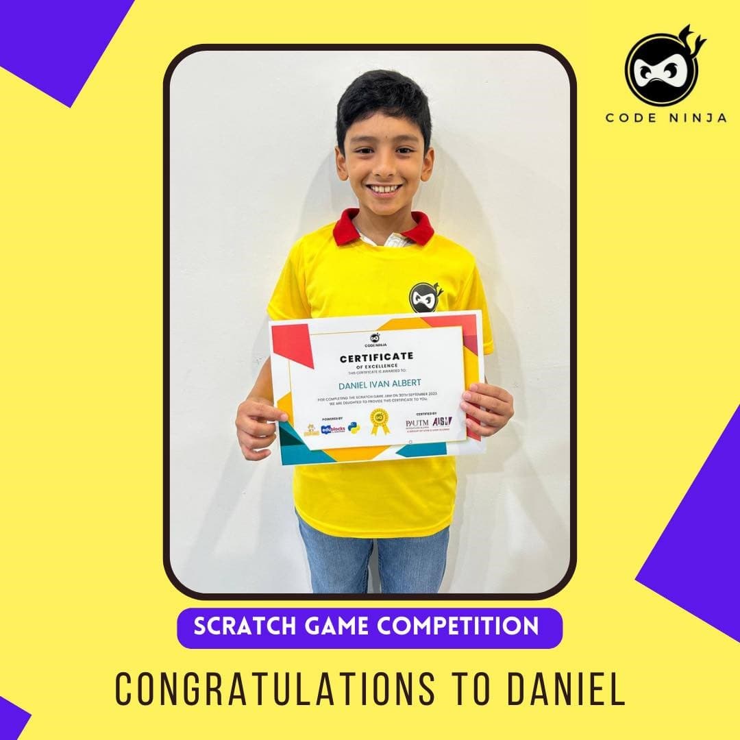 Daniel — Scratch Game Competition winner