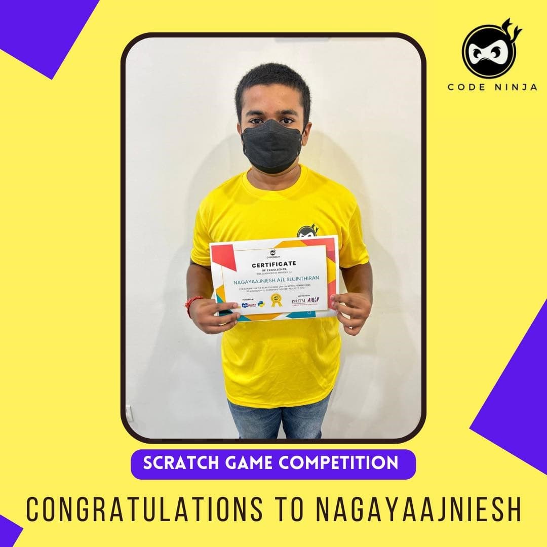 Nagayaajniesh — Scratch Game Competition winner